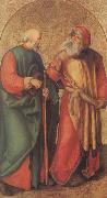 Albrecht Durer Sts.Joseph and Joachim painting